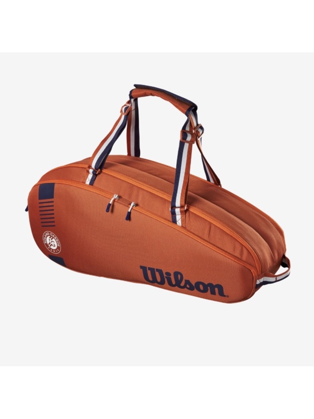 Wilson Roland Garros Team Tennis Racket Bag 6 Pack Clay/Navy WR8026200